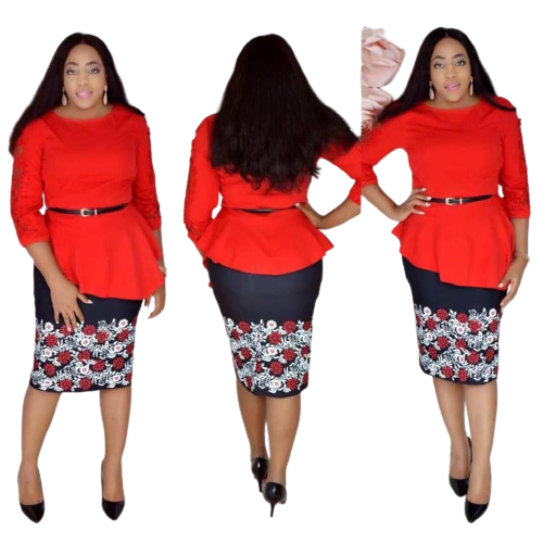 Skirt & Blouse